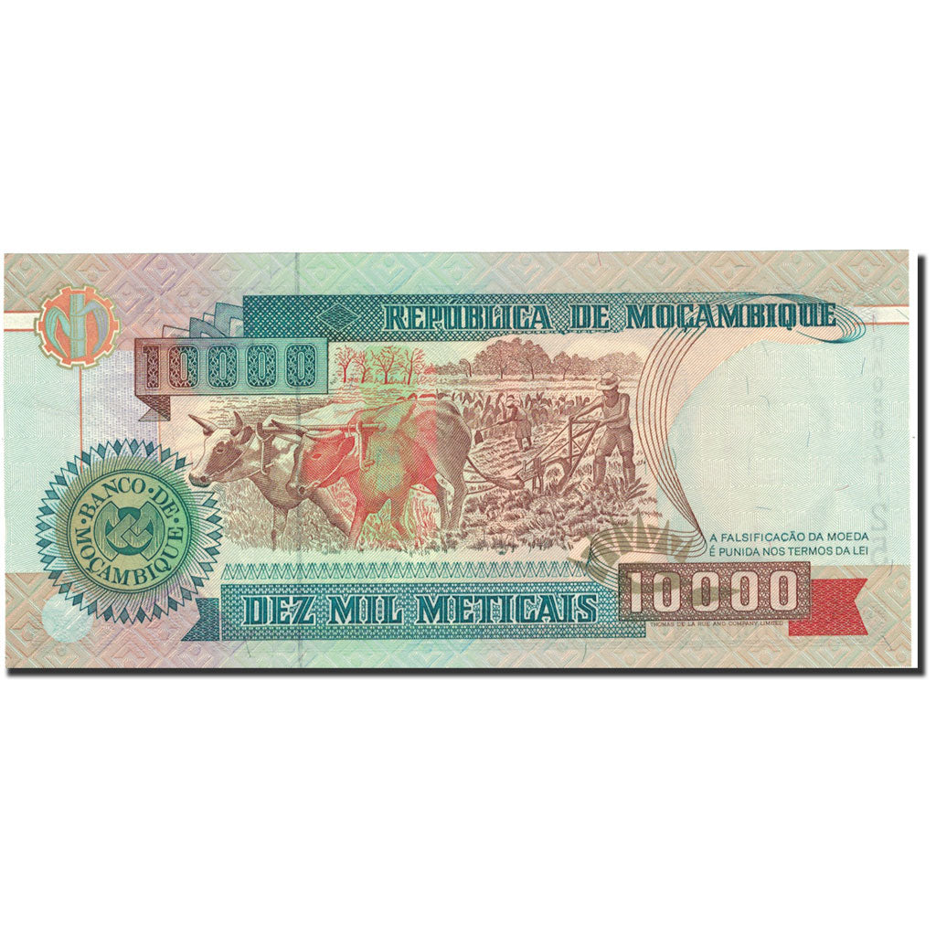 bancnota, 
  
  Mozambic, 
  
  10