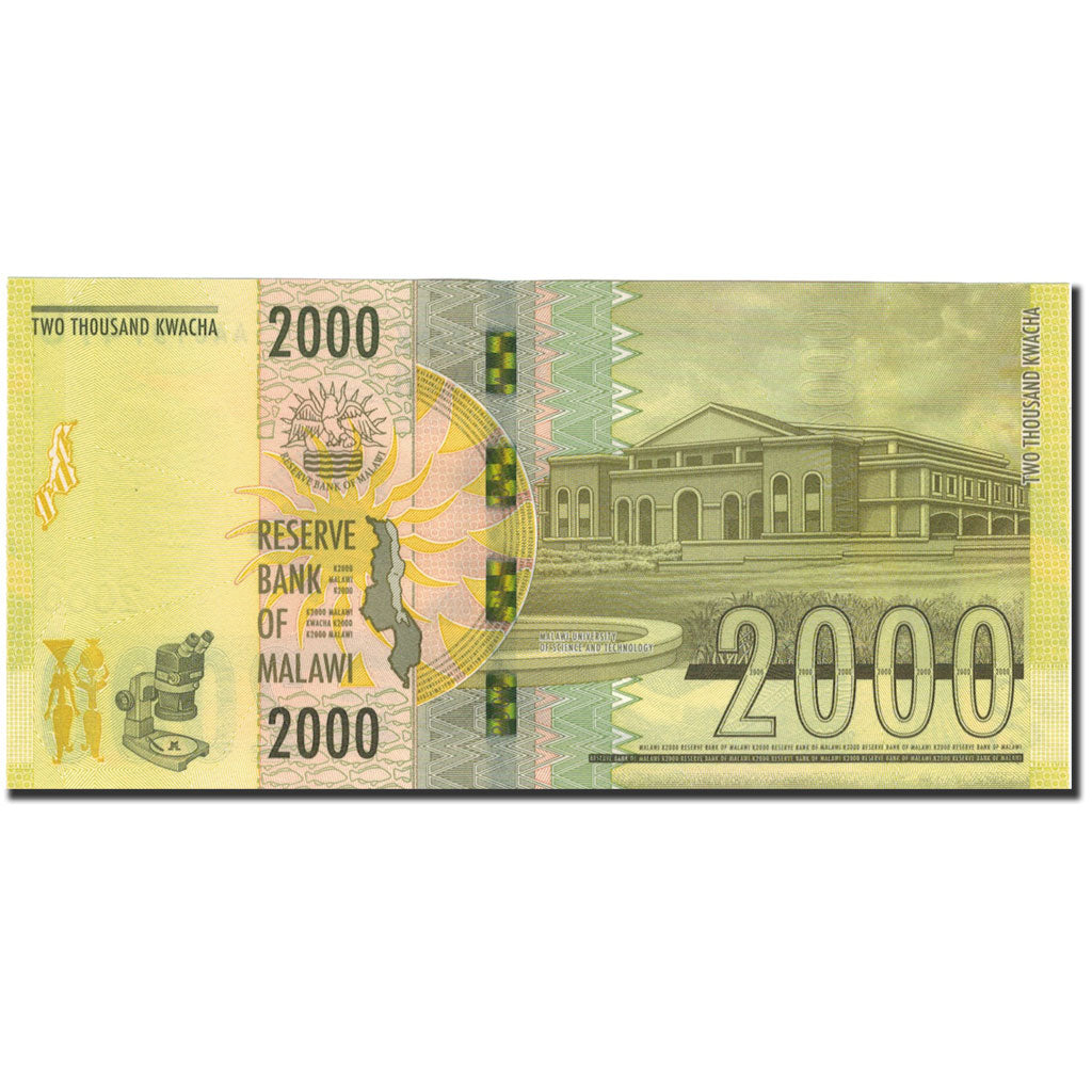 bancnota, 
  
  Malawi, 
  
  2000 Kwacha