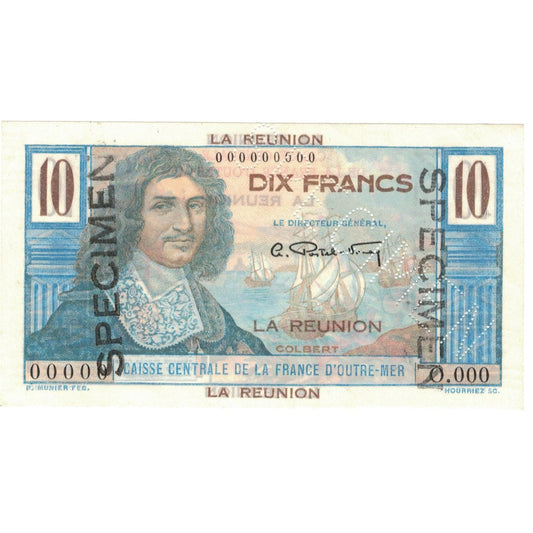 bancnota, 
  
  Reuniune, 
  
  10 franci