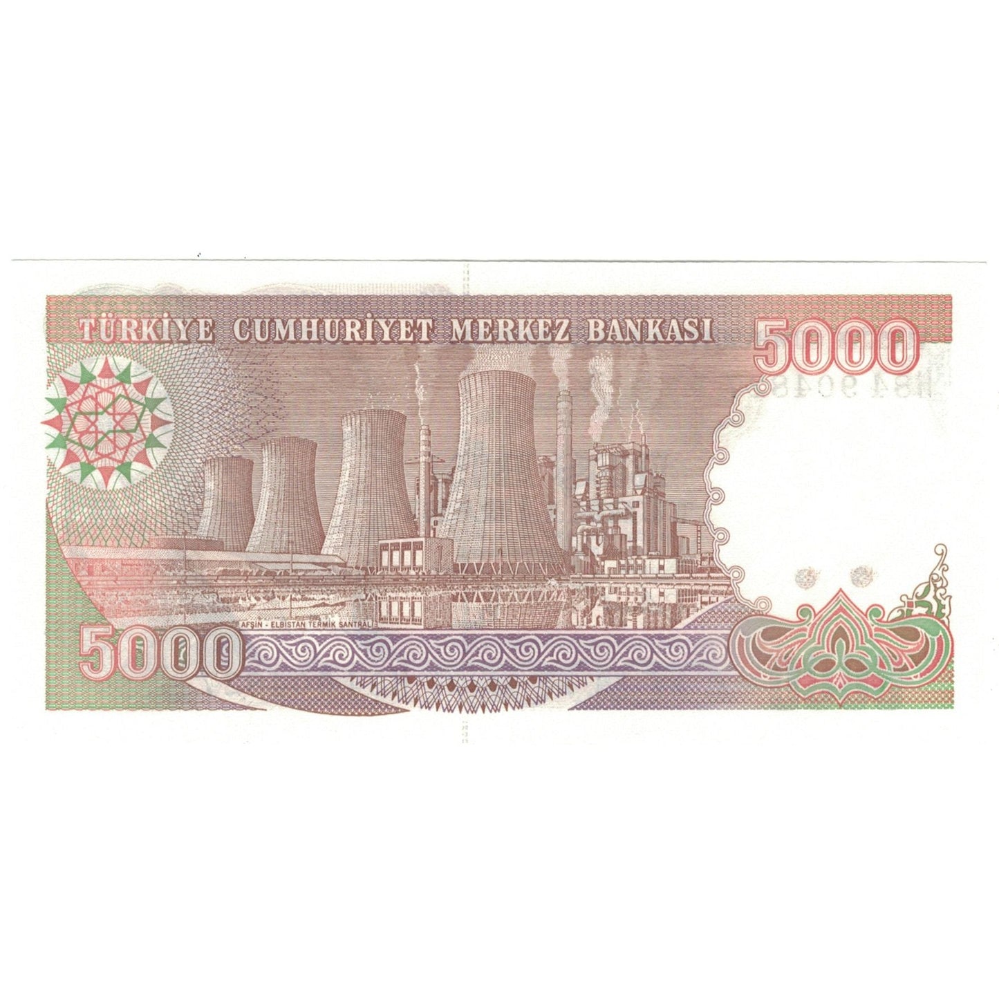 bancnota, 
  
  Curcan, 
  
  5000 lire