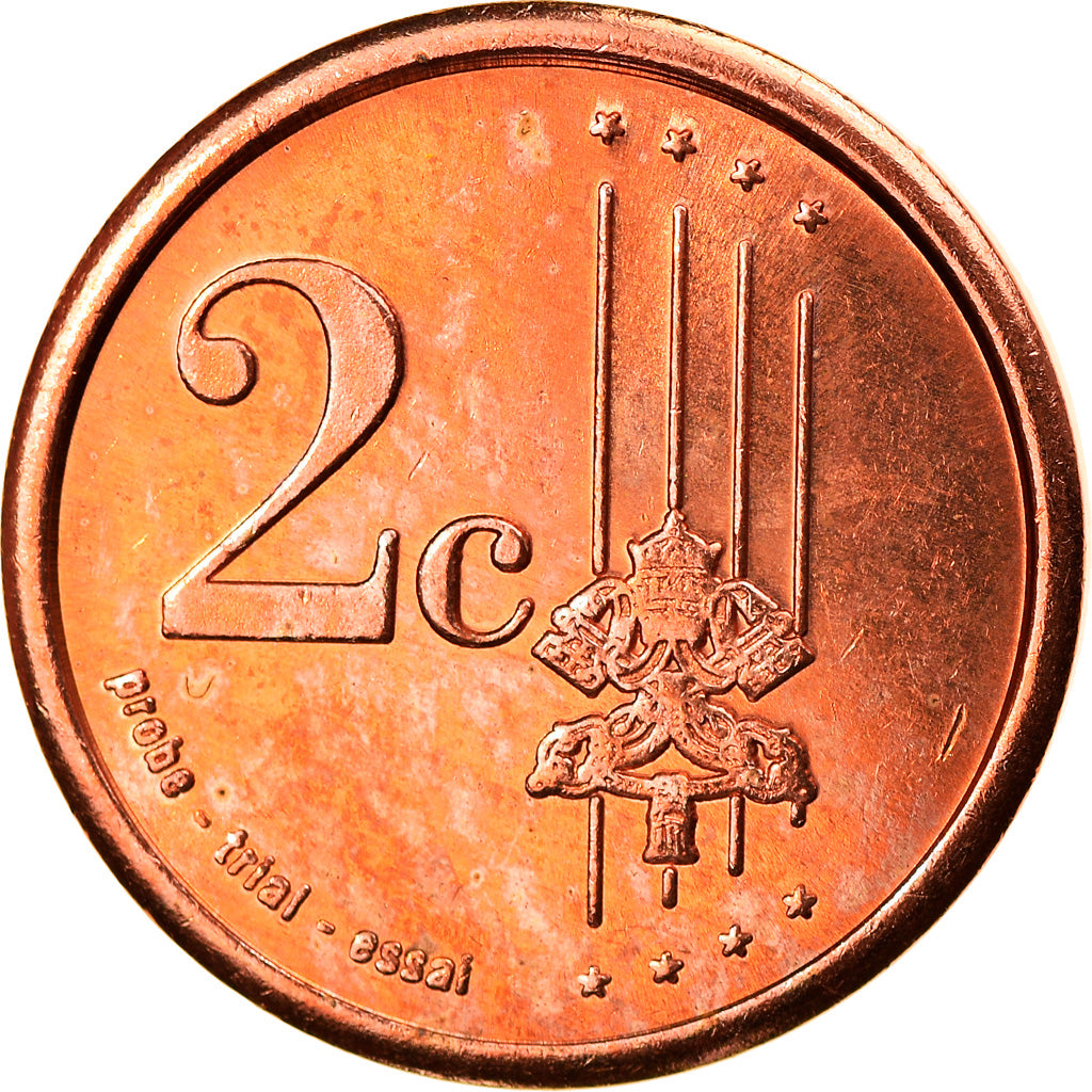 Vatican, 
  
  2 cenți de euro, 
  
  Tip 3