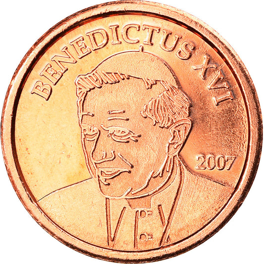 Vatican, 
  
  2 cenți de euro, 
  
  2007