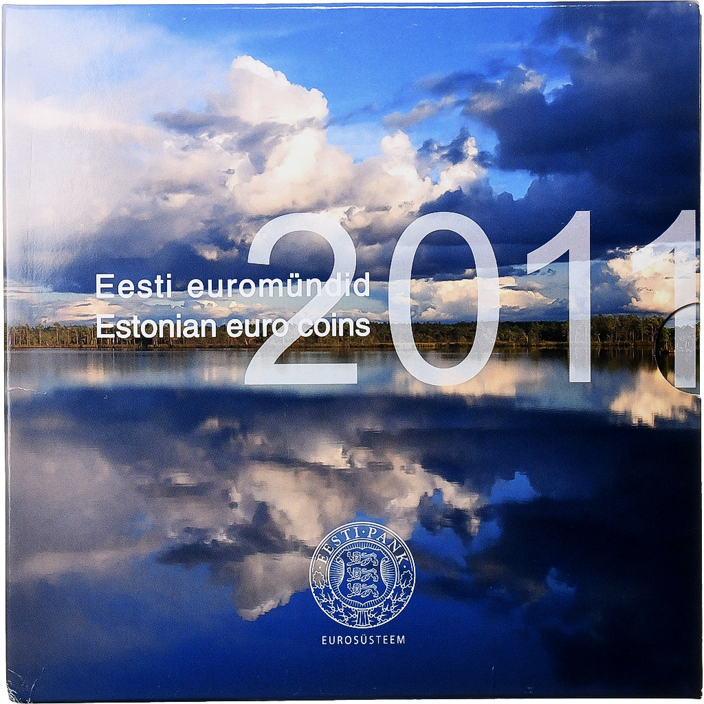 Estonia, 
  
  Set 1 ct. - 2 euro, 
  
  2011