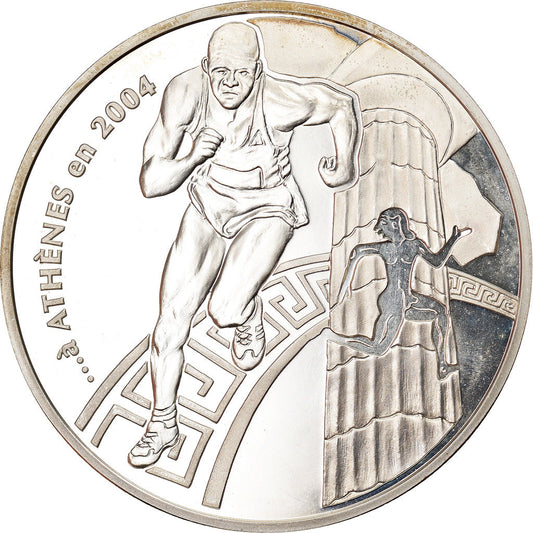 Franţa, 
  
  1-1/2 euro, 
  
  Pierre de Coubertin