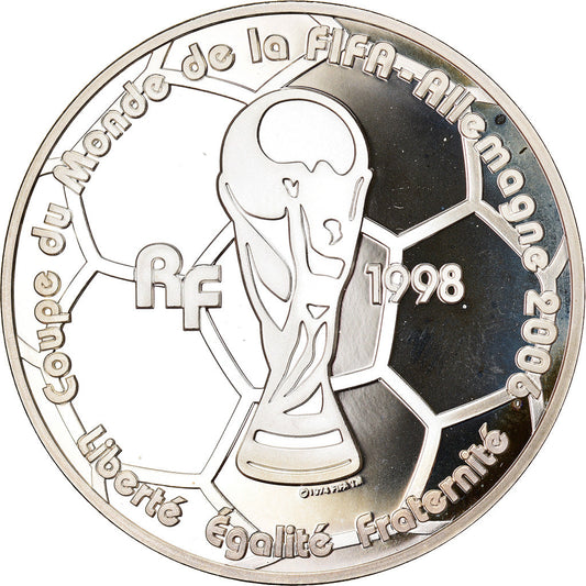 Franţa, 
  
  1-1/2 euro, 
  
  Cupa Mondială FIFA