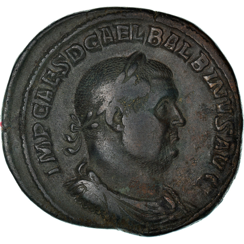 Monedă, 
  
  Balbinus, 
  
  Sestertius