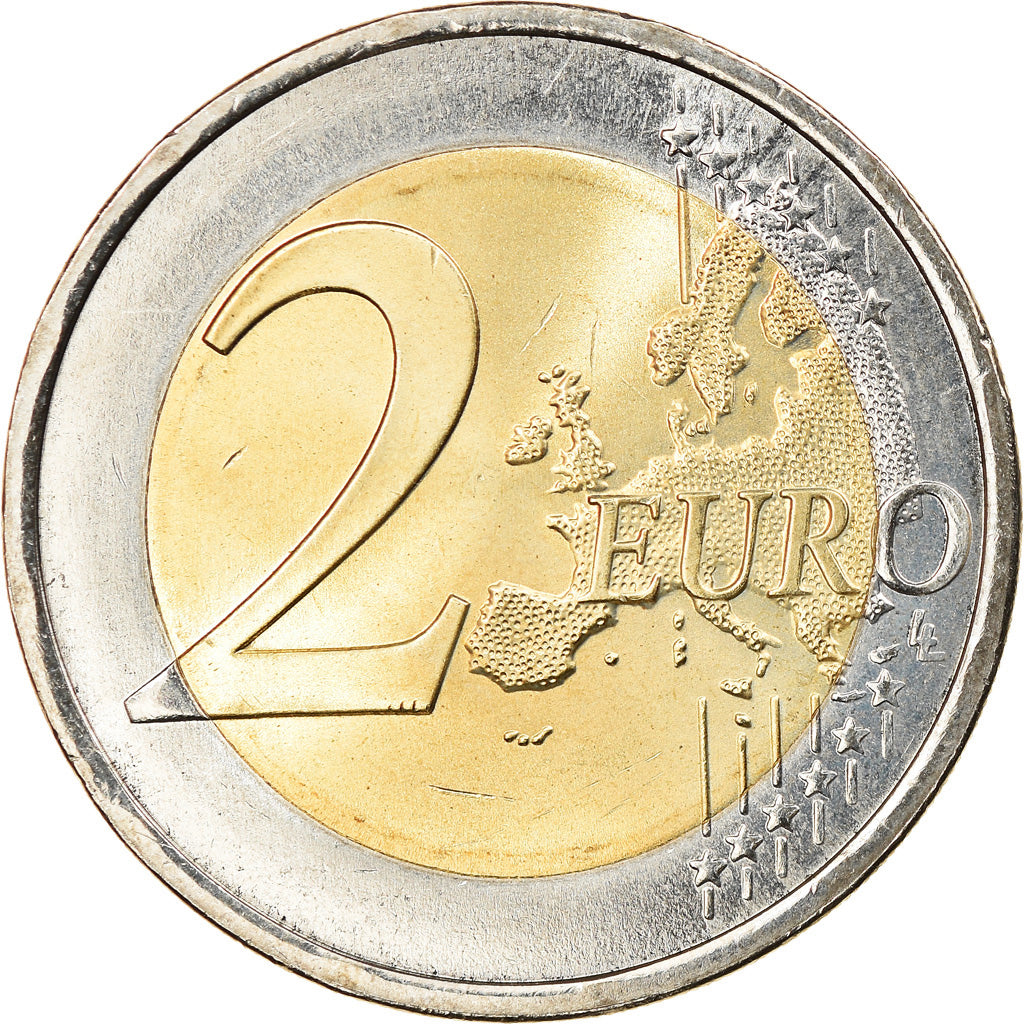 Portugalia, 
  
  2 euro, 
  
  Les Droits de L 'Homme