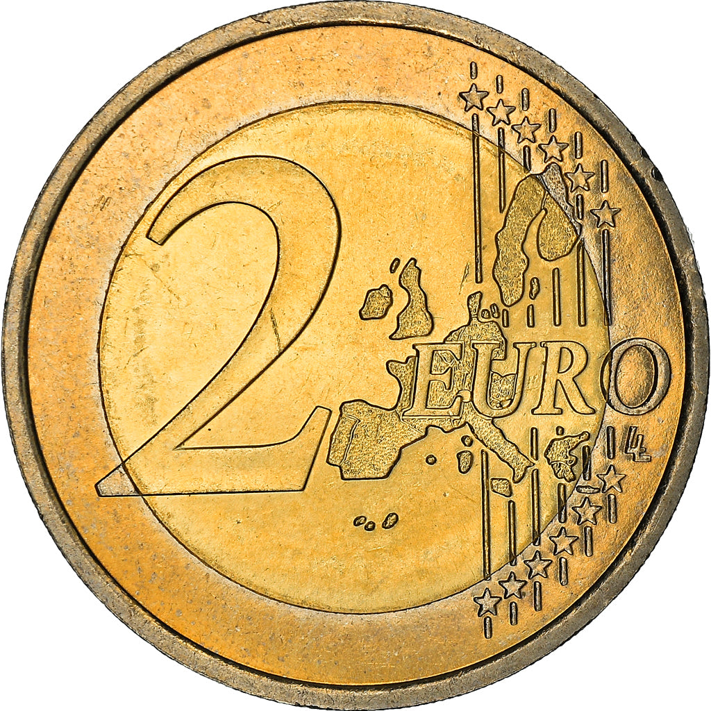 Monaco, 
  
  2 euro, 
  
  2001