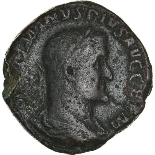 Monedă, 
  
  Maximinus I Thrax, 
  
  Sestertius