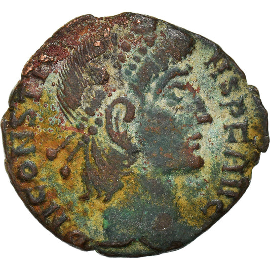 Monedă, 
  
  Constans, 
  
  Follis