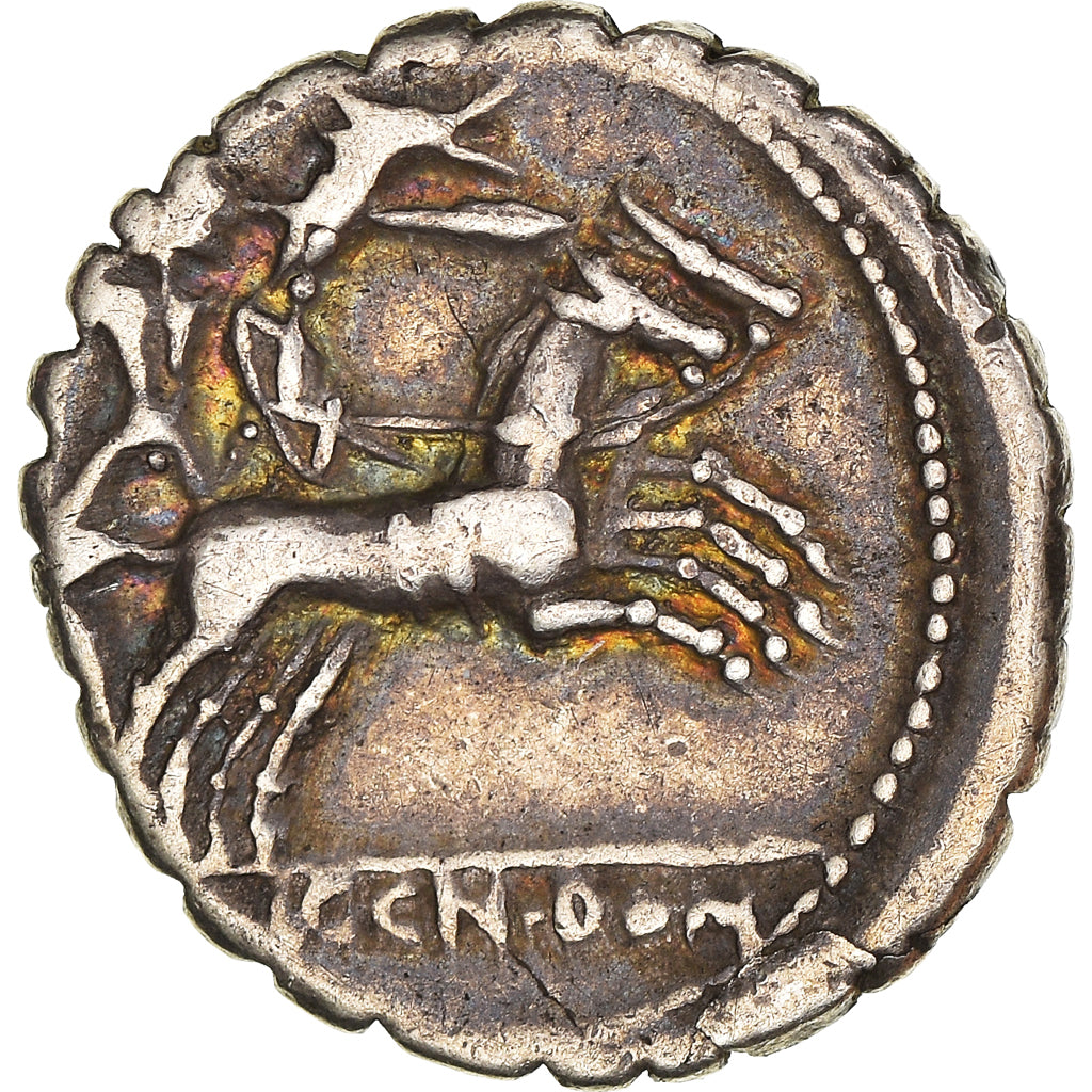 Monedă, 
  
  Cosconia, 
  
  Denarius Serratus